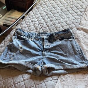 Old Navy Light Blue Jean Shorts